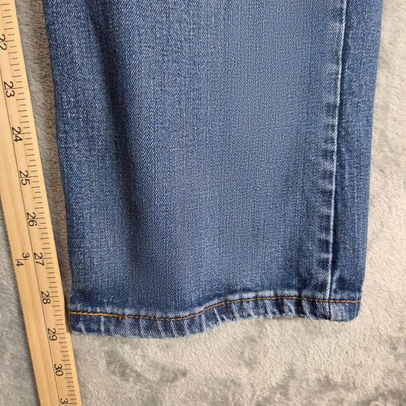 Levis 569 Jeans Mens 31X30 Blue Loose Straight Medium Wash Denim Preppy Workwear - Picture 12 of 12